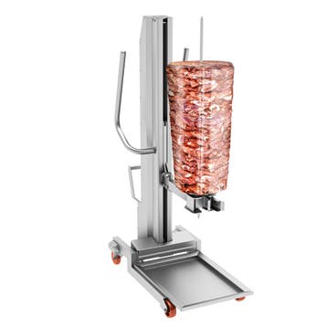 GGM Gastro | Kebablift voor 15x15 mm döner-spiezen - max. |, Verzenden