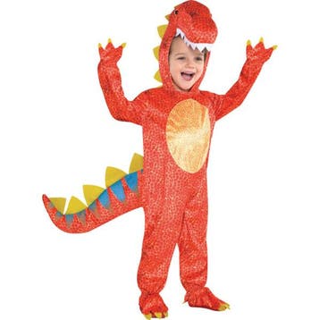 Kinderkostuum Dino Oranje, Ophalen of Verzenden, Nieuw