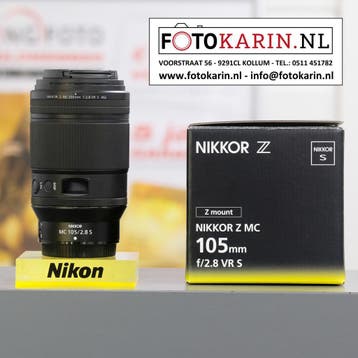 Nikon Z MC 105mm f2.8 VR S |occasion | Foto Karin Kollum, Lensdoppen, Nikon Z-mount, Nikon, Ophalen of Verzenden