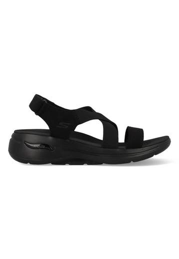 Skechers Sandalen Go Walk Arch Fit 140257/BBK Zwart-37, Kleding | Dames, Verzenden, Nieuw, Zwart