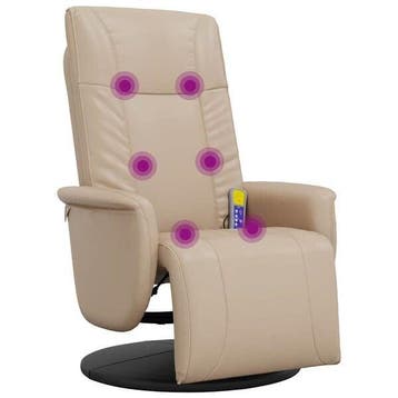 Fauteuil Verstelbaar Bruin | 35% Korting | Retoertje, 75 tot 100 cm, Ophalen of Verzenden, Zo goed als nieuw, Modern