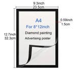 A4 Magnetisch Poster Frame – Zelfklevende Display Lijst, Verzenden, Nieuw
