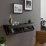 Houten zwevende wandplank 40x21x7,2 cm met verborgen compart, Verzenden, Nieuw