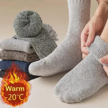 5 Paar Super Dikke Thermosokken Heren & Dames - Winter Warm, Verzenden, Nieuw