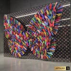 Artiluxx - Louis Vuitton - Butterfly Effect, Antiek en Kunst, Kunst | Schilderijen | Modern