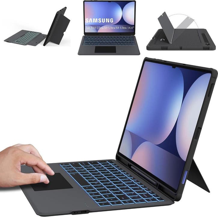 Tab S10 Ultra Magic Keyboard Folio | Laatste Stuk! | 34%, Computers en Software, Overige Computers en Software, Zo goed als nieuw