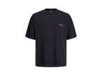 Veiling - Jack &amp; Jones Santorini Oversize Fit Tee Zwart, Nieuw
