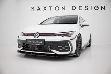 Front Splitter V.1 Volkswagen Golf GTI / GTE / R-Line Mk8, Verzenden