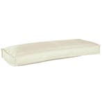 Palletkussen Creme 100x40x8 | 45% Korting Nu!, Ophalen of Verzenden, Nieuw
