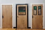 Eiken deuren, Ophalen of Verzenden, Nieuw, Glas, Binnendeur
