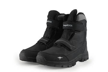 Kangaroos Snowboots in maat 42 Zwart, Verzenden, Zwart, Overige typen, Zo goed als nieuw