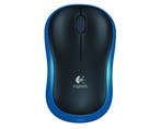 Logitech M185 Optical USB-A Blauw-Zwart Retail Wireless, Ophalen of Verzenden, Nieuw