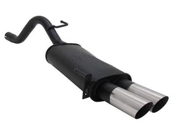 Novus sportuitlaat Fiat Grande Punto en Punto EVO 2x76mm MS, Verzenden, Nieuw
