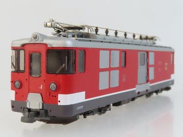 Bemo H0m - 1263 215 - Modeltrein motorwagen (1) - Bagage, Nieuw
