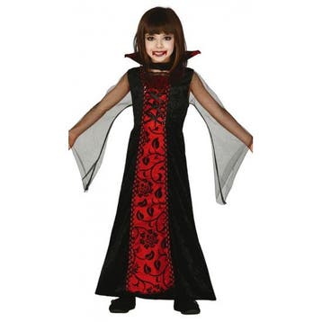 Verkleedkleding vampier kostuum meisje - Dracula Vampier k.., Ophalen of Verzenden, Nieuw