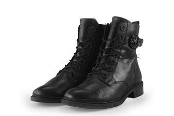 Remonte Veterboots in maat 38 Zwart, Verzenden, Zwart, Overige typen, Remonte