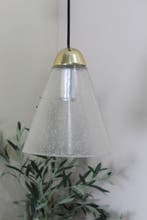 Vintage design hanglamp Peill &amp; Putzler - Jaren 60/70, Huis en Inrichting, Lampen | Hanglampen, Gebruikt, Glas, Mid century 