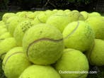 288 gebruikte tennisballen (gratis verzenden), Ophalen of Verzenden, Gebruikt, Ballen