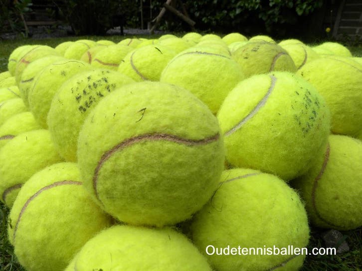 288 gebruikte tennisballen (gratis verzenden), Sport en Fitness, Tennis, Ballen, Gebruikt, Ophalen of Verzenden
