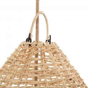 De Elba Hanglamp - Naturel - L, Verzenden, Nieuw