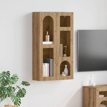 vidaXL Hangkast ELST Artisanaal eiken 59 x 20 x 100 cm, Huis en Inrichting, Verzenden, Nieuw