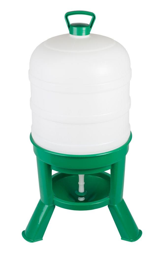 Drinker siphon groen 40 liter, Dieren en Toebehoren, Vogels | Hokken en Kooien, Nieuw, Ophalen of Verzenden