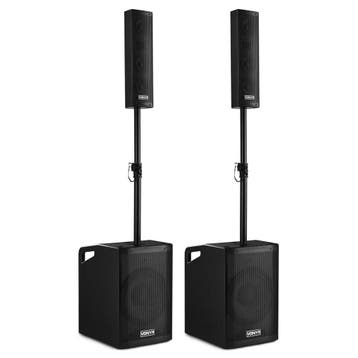 VONYX VX1050BT 1150W 2.2 Actieve Speakerset met Dubbele 12, Ophalen of Verzenden, Nieuw