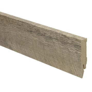 Rechte folieplint 70x14 Castle Oak nature (Folie plinten), Overige materialen, Verzenden, 50 tot 150 cm, Overige typen
