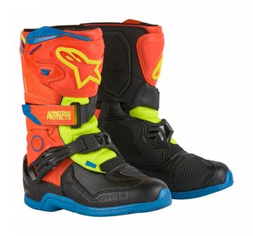 AlpinestarsTech3SYouthSchoenenOrangeFluoEnamelBlauwYelFl, Nieuw met kaartje, Alpinestars, Laarzen, Heren