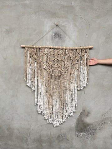 Wanddecoratie - NO RESERVE PRICE - Beautiful macramé Wall