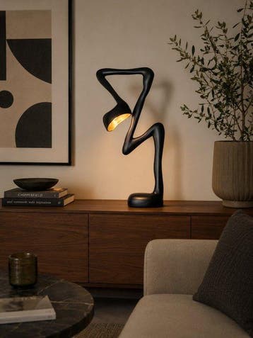 DOMYS - Lamp - Staal, Hars - Lamp GHISS