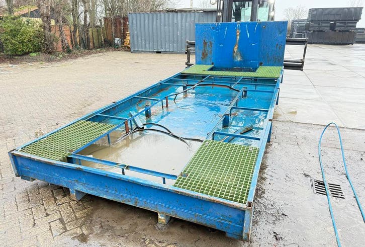 Haakarm Laadvloer flat rack Plateau NCH lage uitvoering, Zakelijke goederen, Machines en Bouw | Industrie en Techniek