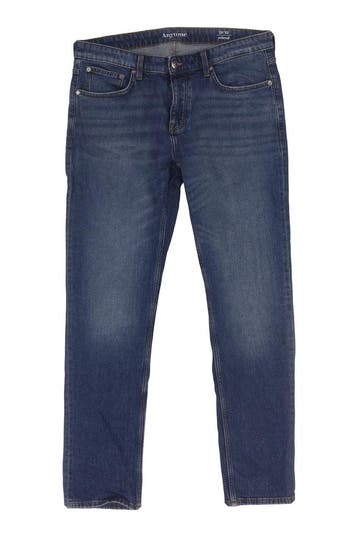 Anytime Broek in maat 32 Blauw, Anytime, Verzenden, Zo goed als nieuw, Blauw