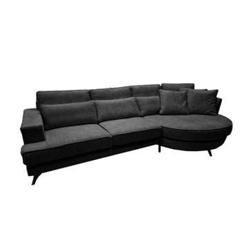 Loungebank Clinge - loungebanken - Antraciet, Nieuw, 150 cm of meer, Stof, 300 cm of meer