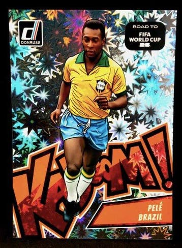 2026 Panini Donruss FIFA Pelé #23 - KABOOM Jumbo - 1 Card -, Nieuw