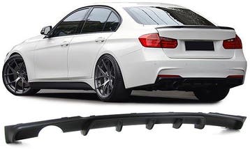 Performance look diffuser mat zwart enkel links passend v..., Verzenden, Nieuw