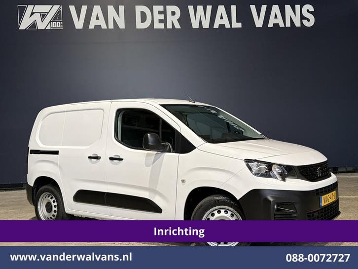 Peugeot Partner L1 H1 | Lease vanaf 242,- p/mnd, Auto's, Gebruikt, Euro 6, Wit, Dealer onderhouden