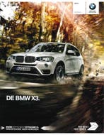 2016 BMW X3 BROCHURE NEDERLANDS, Boeken, Nieuw, BMW, Author