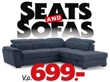 Edge Hoekbank vanaf €599.-, Nieuw