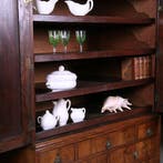 strak en sober Engels kabinet in mahonie  met 5 laden ca 183, Ophalen of Verzenden