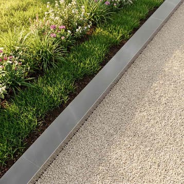 vidaXL Afdekprofiel voor tuinafboording 10 st 100 x 10 x 5, Verzenden, Nieuw