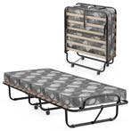 LIVSK Opklapbaar Logeerbed - Traagschuimmatras - Stalen Fram, Verzenden, Nieuw