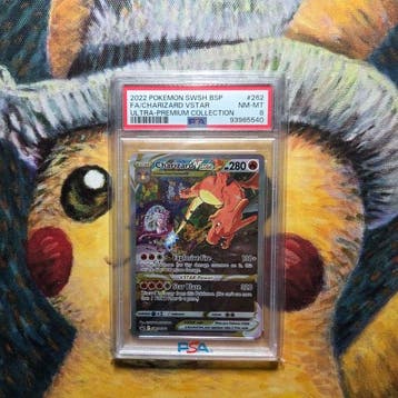 Pokémon - 1 Graded card - Charizard SWSH262- Black Star, Nieuw