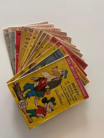 Les Belles histoires de Walt Disney - 13 Tijdschriften -, Boeken, Nieuw