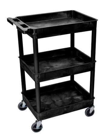 Luxor kunststof etagewagen - Polyethyleen met hoge dichtheid, Verzenden