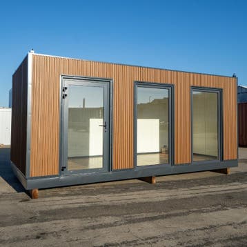 Prefab kantoorruimte - Milaan model 6x3m - Op voorraad!