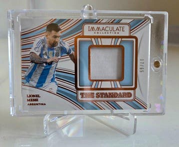 2024/25 Panini Immaculate Collection Lionel Messi /65, Verzamelen, Nieuw