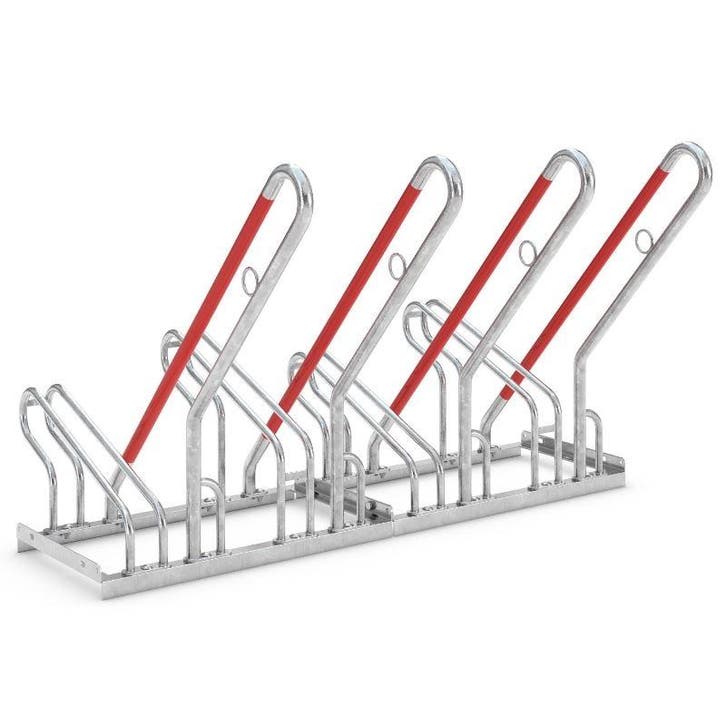 Fietsenrek 4 fietsen City met beugel, Fietsen en Brommers, Fietsaccessoires | Overige Fietsaccessoires