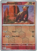 Houndour 007/064 reverse holo Shrouded fable, Ophalen of Verzenden, Nieuw, Losse kaart, Foil
