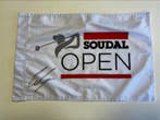 Soudal Open 2026 - Pinflag gesigneerd door Nicolas Colsaerts, Verzamelen, Overige Verzamelen, Nieuw